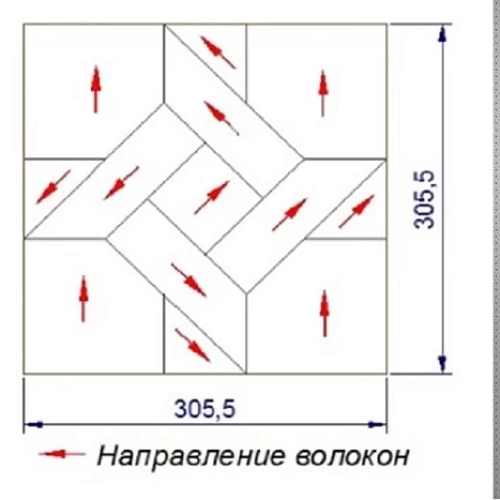 ДУБ №9-50 МОДУЛЬНЫЙ ПАРКЕТ LAB ARTE